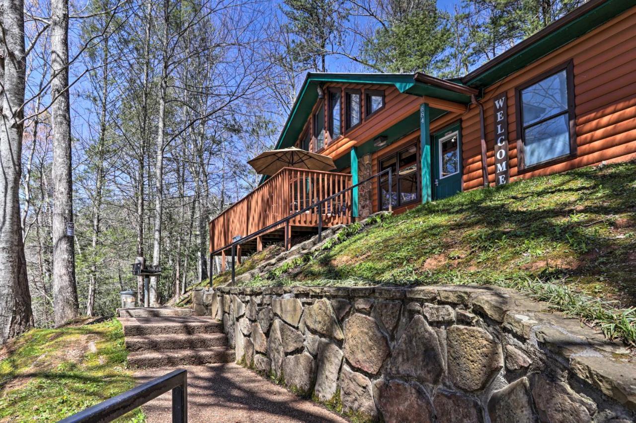 Smoky Mountain Cabin 4 Acres, 3 Mi To Gatlinburg Exterior photo